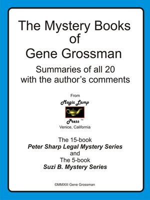 cover image of The Mystery Books of Gene Grossman